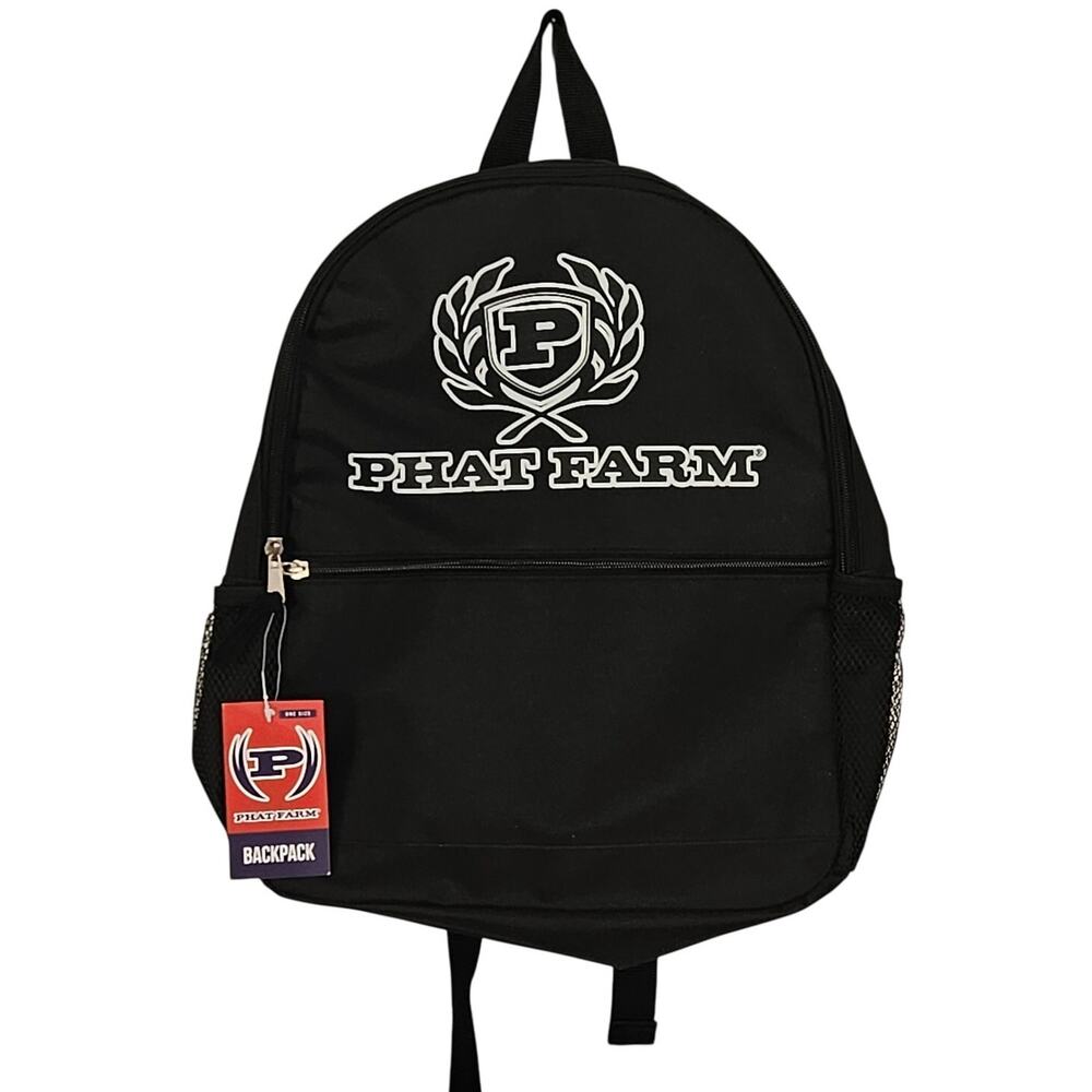 Phat Farm Back Pack Black NWT